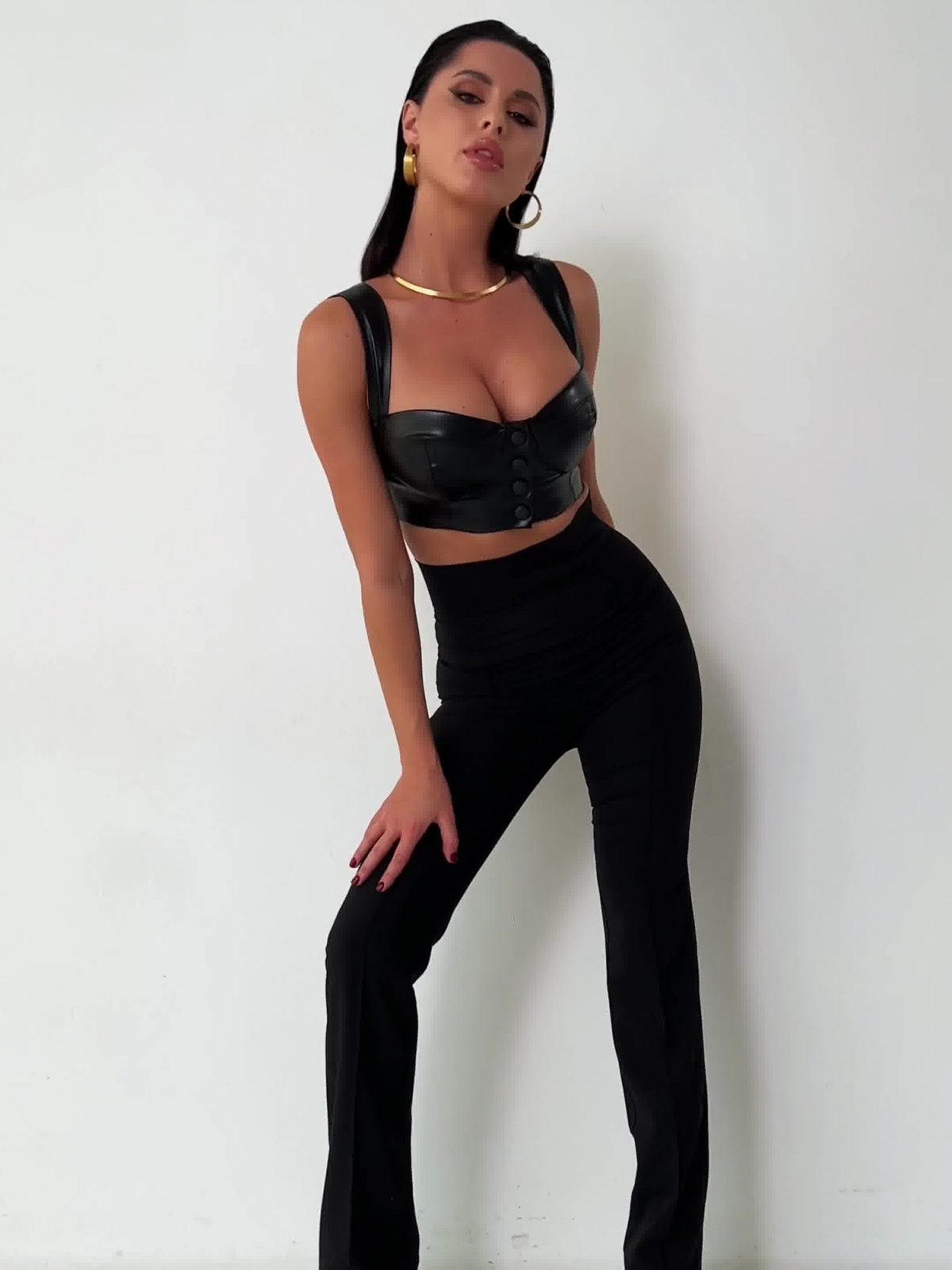 High Waisted Trousers-10