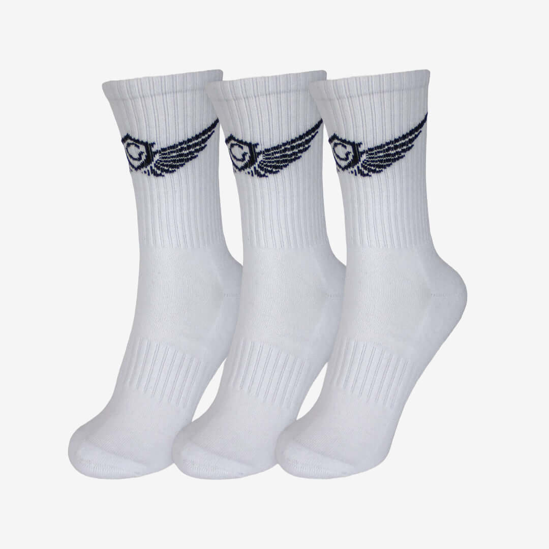 Cushioned Crew Socks (3 Pack)-1