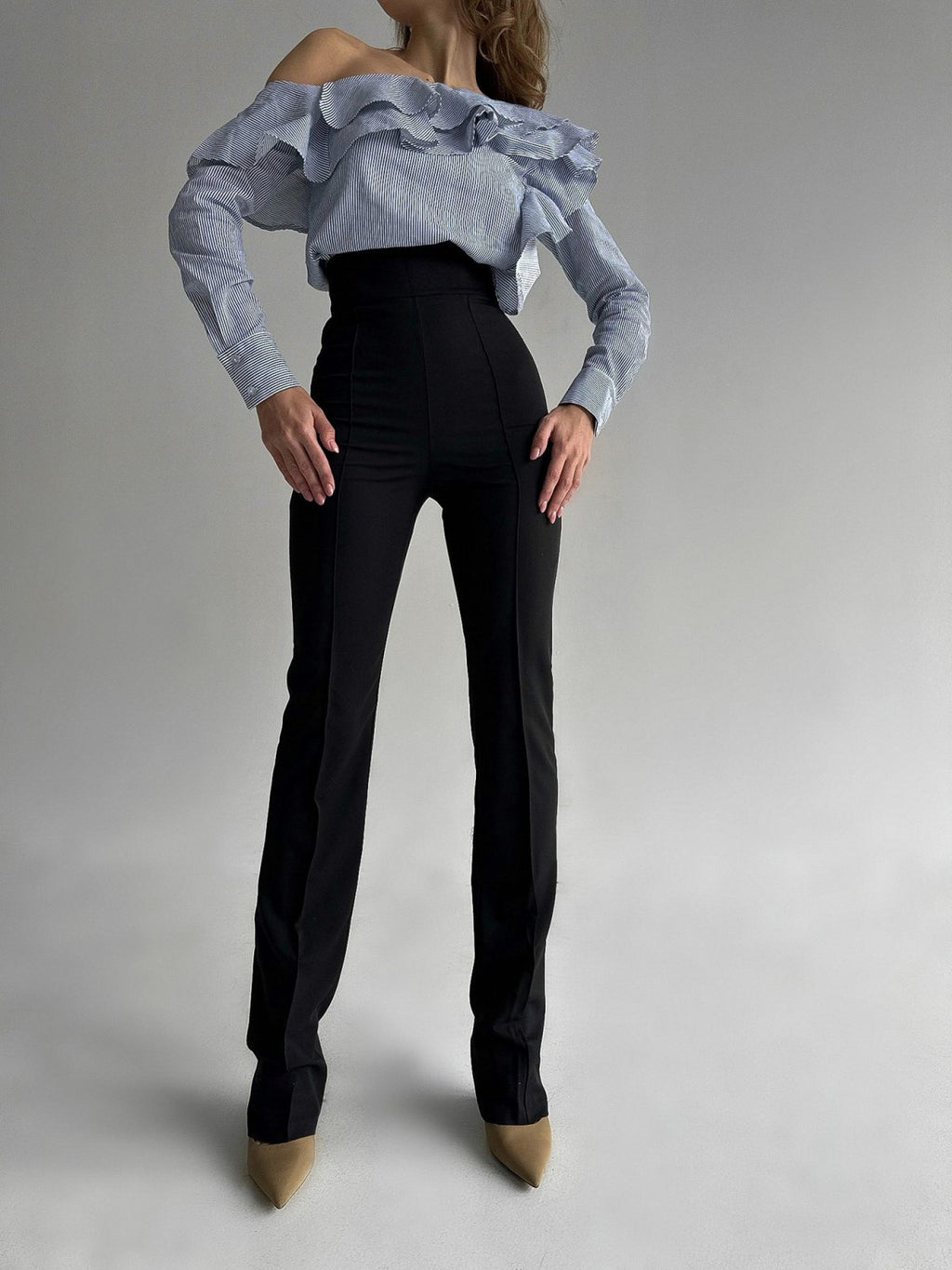 High Waisted Trousers-6