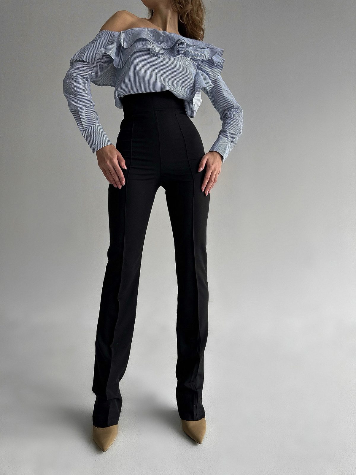 High Waisted Trousers-6