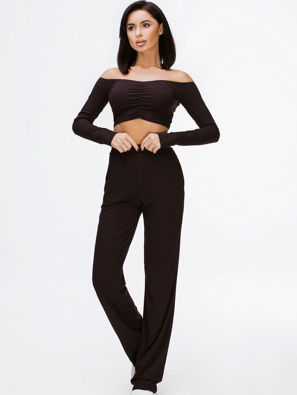 women's black tracksuits 