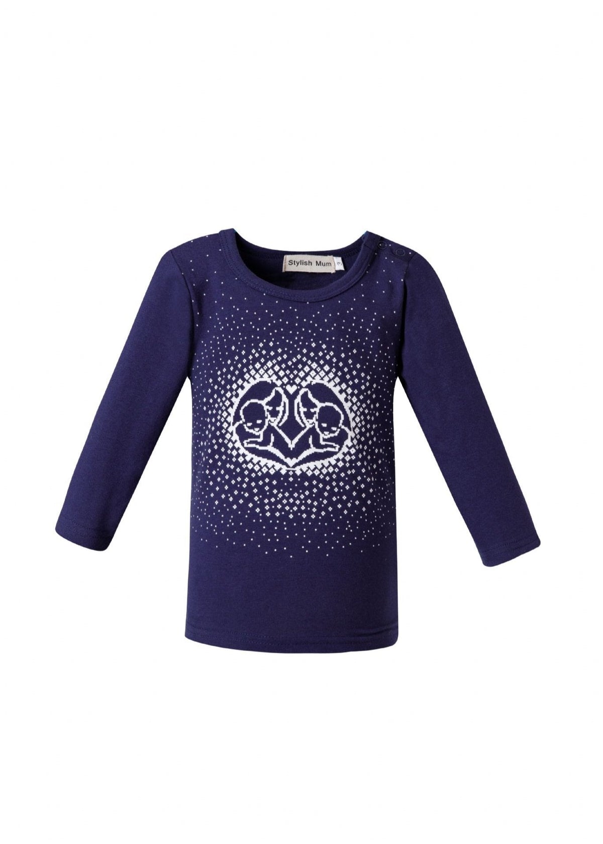 Blue Heart Child Cotton Top | Classic Cotton Baby