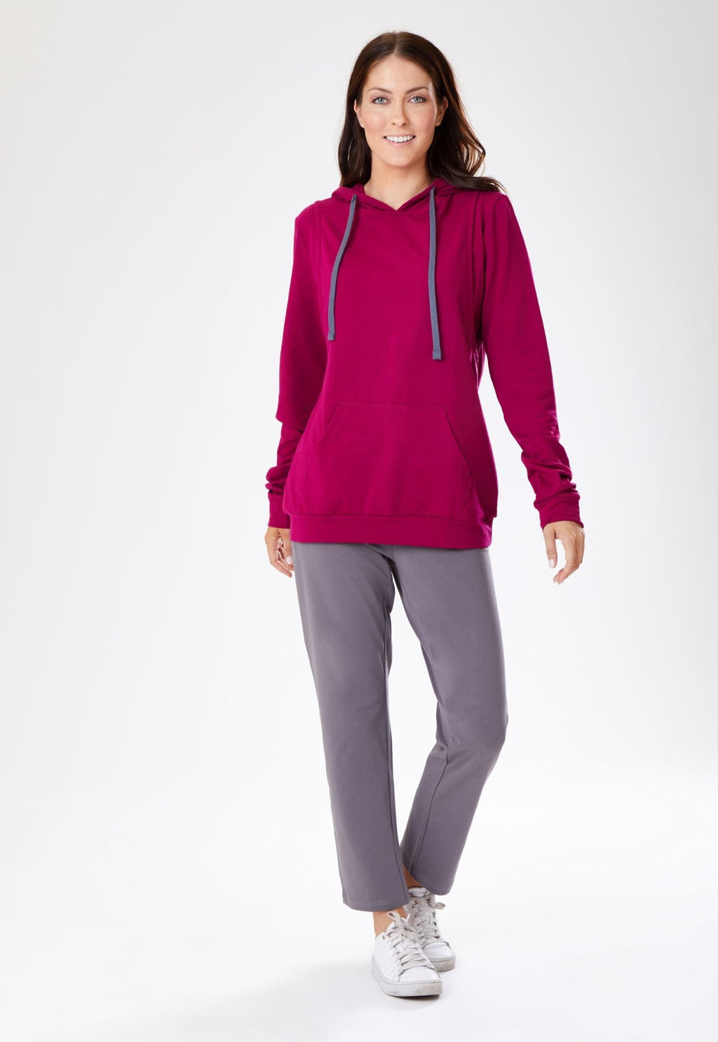 Burgundy Breastfeeding Hoodie