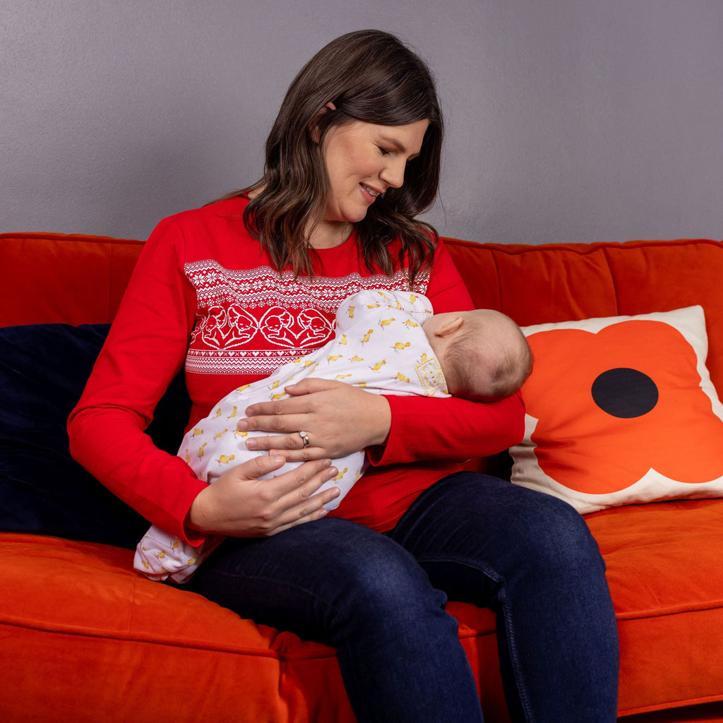 Red Heart Breastfeeding Top-1