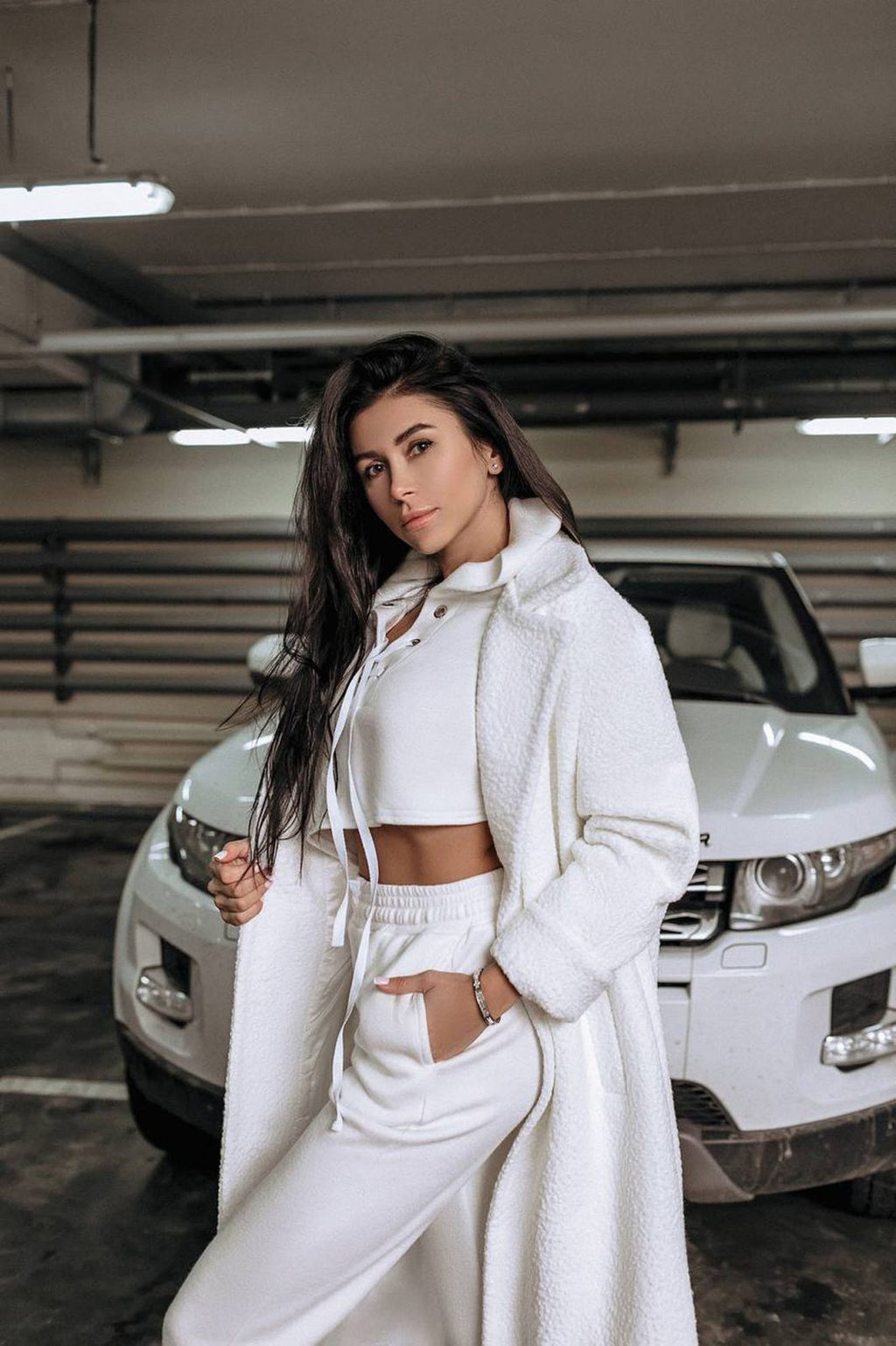 white Coat for Women-2